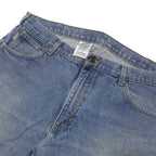 CARHARTT Mens Jeans Blue Loose Straight Denim Medium W40 L34 Workwear Durable