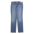 LEVI'S 505 Womens Jeans Blue Regular Straight Denim Medium W29 L34 Classic Fit