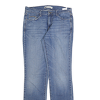 LEVI'S 505 Womens Jeans Blue Regular Straight Denim Medium W29 L34 Classic Fit