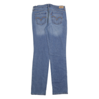 LEVI'S 505 Womens Jeans Blue Regular Straight Denim Medium W29 L34 Classic Fit