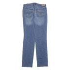 LEVI'S 505 Womens Jeans Blue Regular Straight Denim Medium W29 L34 Classic Fit