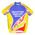 Cycling Mens Jersey Blue 1/2 Zip XL