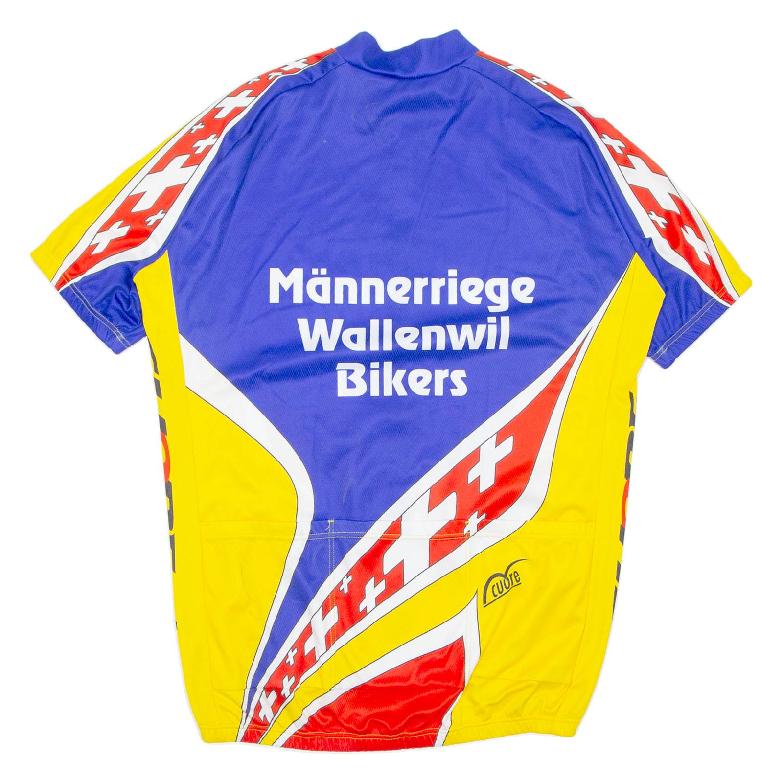 Cycling Mens Jersey Blue 1/2 Zip XL