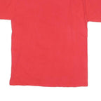 CHAMPION Mens Red Wisconsin Graphic T-Shirt M Short Sleeve Crew Neck Cotton