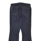 TOMMY HILFIGER Womens Jeans Blue Regular Flared Denim Dark W32 L29 Stylish