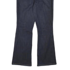 TOMMY HILFIGER Womens Jeans Blue Regular Flared Denim Dark W32 L29 Stylish