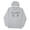 ADIDAS Mens Grey The Academy Volleyball Indianapolis Hoodie M Cotton Blend
