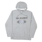 ADIDAS Mens Grey The Academy Volleyball Indianapolis Hoodie M Cotton Blend