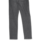 LEVI'S 512 BIG E Mens Jeans Grey Regular Skinny Denim Medium W29 L30 Zip Closure