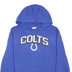 NFL Mens Blue Colts Pullover Hoodie XL Cotton Blend Teamwear