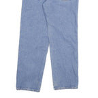WRANGLER Mens Regular Blue Denim Jeans W32 L29 Classic Cotton Blend Zip