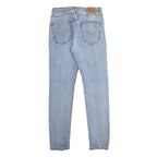 LEVI'S 512 Mens Slim Blue Denim Light W27 L29 Slim Fit Zip Jeans