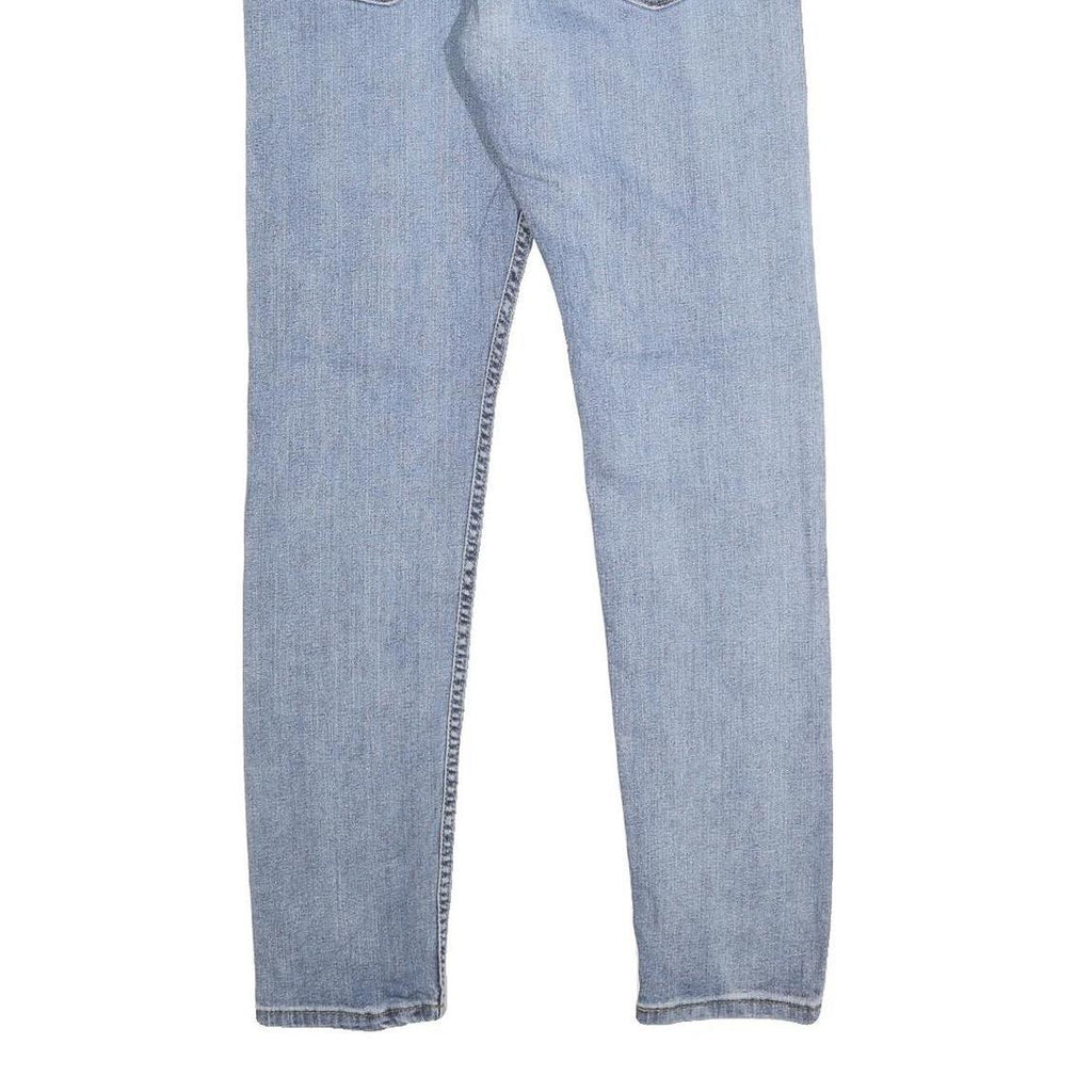 LEVI'S 512 Mens Slim Blue Denim Light W27 L29 Slim Fit Zip Jeans