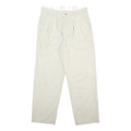 LEE COOPER Mens Cotton Blend Beige Relaxed Straight Trousers W32 L30 Classic Zip