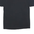 GILDAN Mens Black & Yellow CSULB Cal State Long Beach Graphic T-Shirt L Short