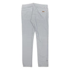 CARHARTT Womens Regular Fit Button Closure Jeans Cotton Blend W30 L29 Pinstripe