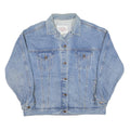 VENEZIA Womens Blue Denim Jacket XL Cotton Blend Classic Button Closure Casual
