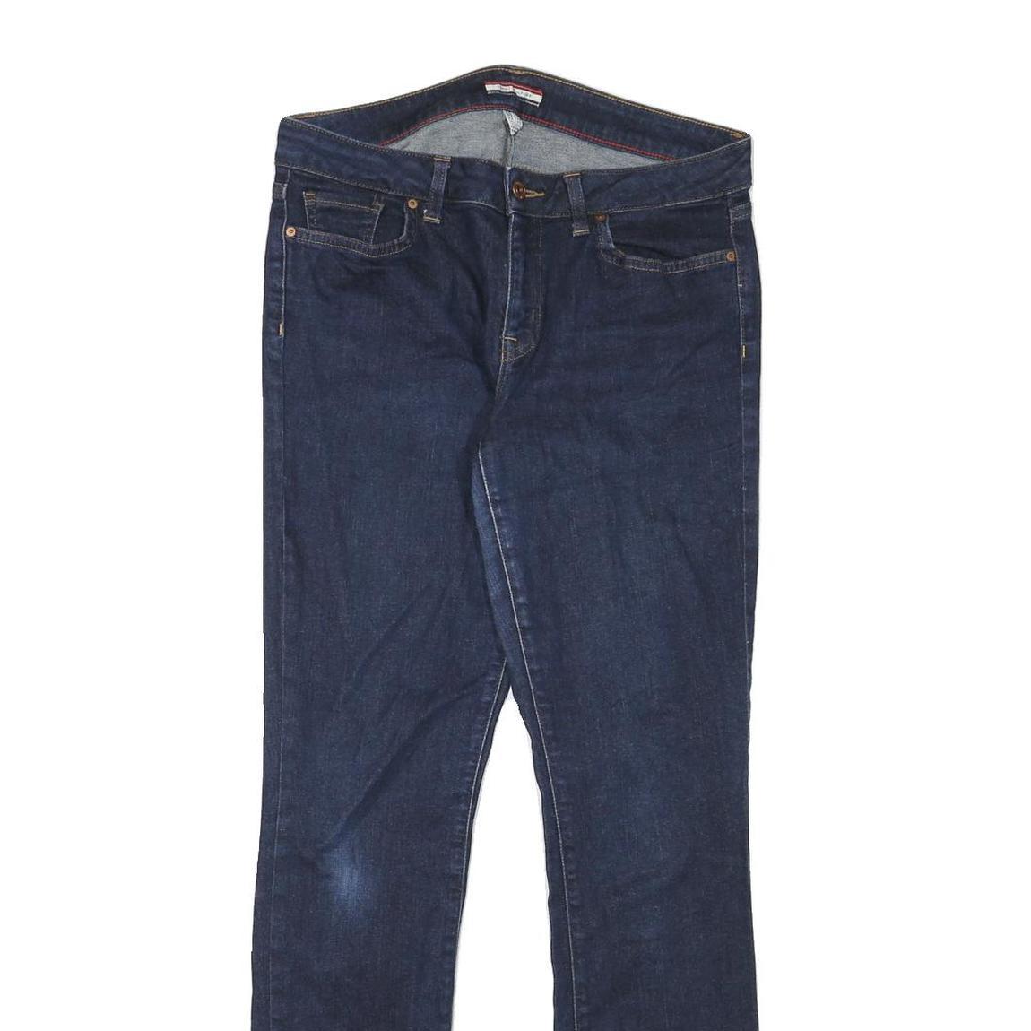 TOMMY HILFIGER Womens Jeans Blue Regular Straight Denim Medium W31 L30 Classic