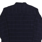 CACHE CREEK Mens Blue Plain Cotton Shirt L Long Sleeve Button Collar