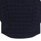 CACHE CREEK Mens Blue Plain Cotton Shirt L Long Sleeve Button Collar