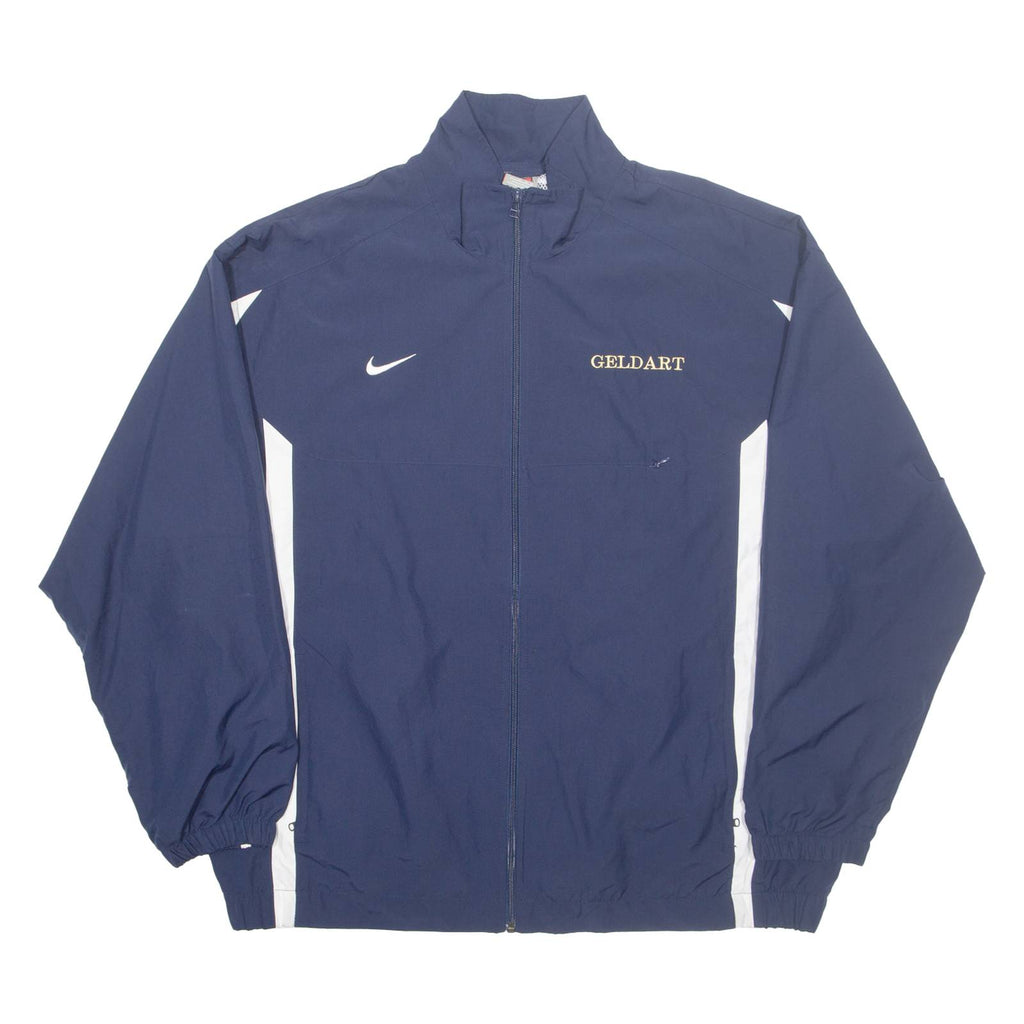 NIKE Geldart Mens Track Jacket Blue XL