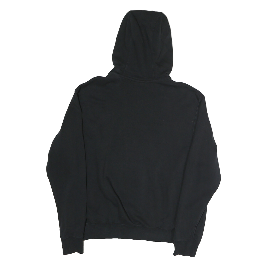 NIKE Mens Black Guerin Catholic Tennis Hoodie M Cotton Pullover Casual