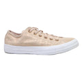 CONVERSE Chuck Taylor Womens Low Top Trainers Beige Canvas UK 5.5 Classic