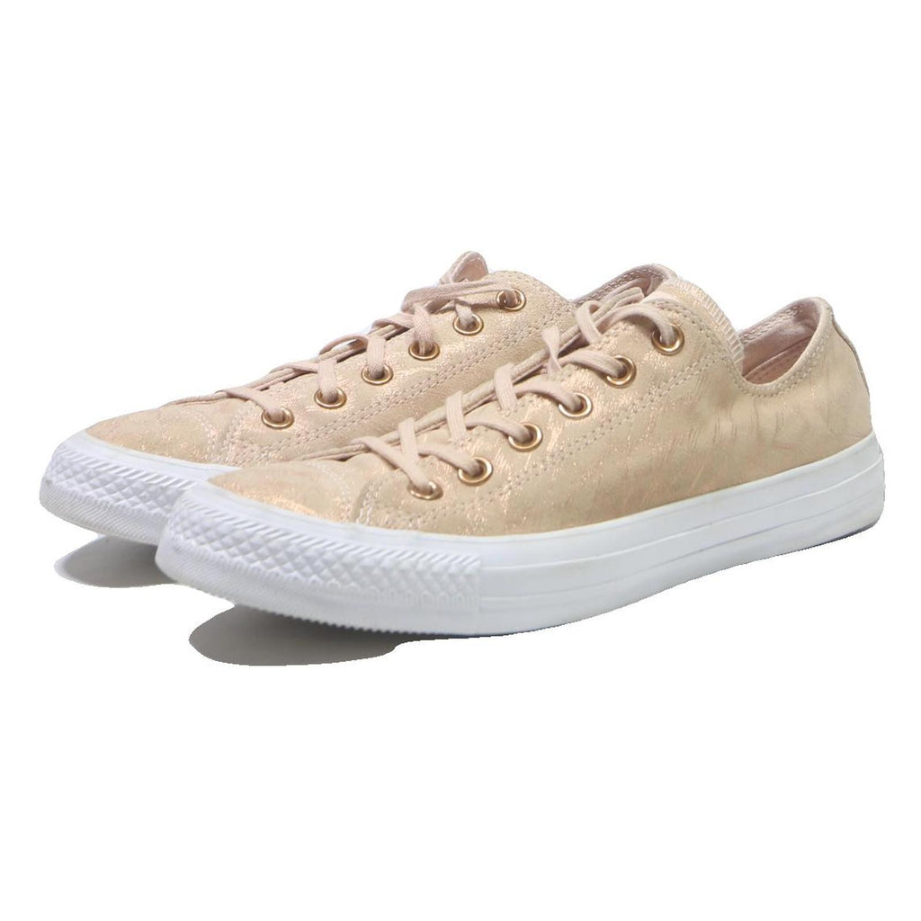 CONVERSE Chuck Taylor Womens Low Top Trainers Beige Canvas UK 5.5 Classic
