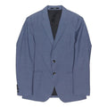 JOOP! Mens Blue Wool Classic Jacket M Tailored Button Closure Plain Elegant