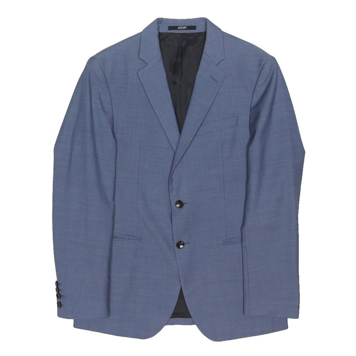 JOOP! Mens Blue Wool Classic Jacket M Tailored Button Closure Plain Elegant