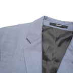 JOOP! Mens Blue Wool Classic Jacket M Tailored Button Closure Plain Elegant