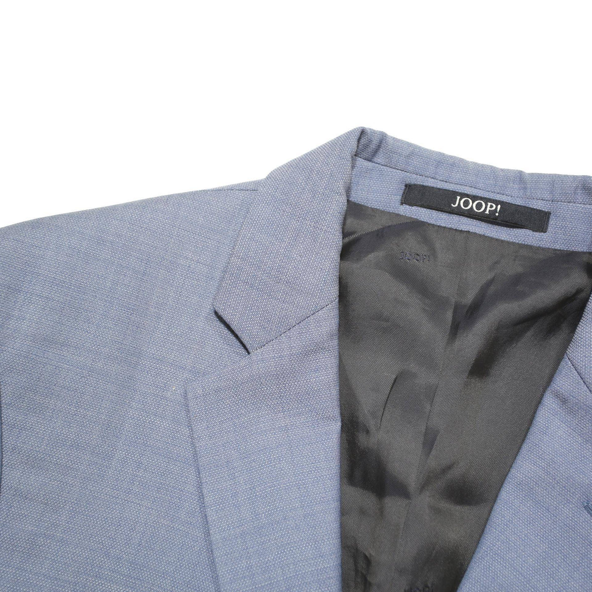JOOP! Mens Blue Wool Classic Jacket M Tailored Button Closure Plain Elegant