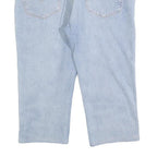 LEVI'S Mens Jeans Blue Regular Straight Denim Light W36 L21 Cotton Blend Zip