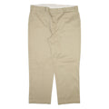 DICKIES Mens Trousers Beige Relaxed Straight W42 L30