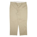 DICKIES Mens Trousers Beige Relaxed Straight W42 L30