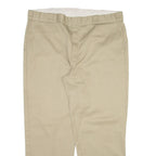 DICKIES Mens Trousers Beige Relaxed Straight W42 L30