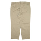 DICKIES Mens Trousers Beige Relaxed Straight W42 L30