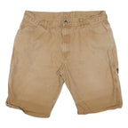 DICKIES Mens Shorts Beige Casual L W36 Cotton Blend Workwear