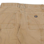 DICKIES Mens Shorts Beige Casual L W36 Cotton Blend Workwear