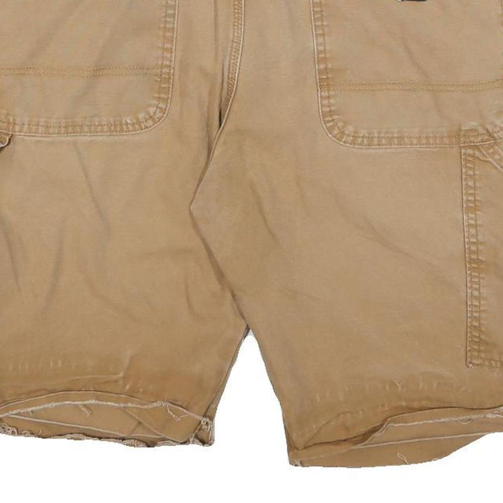 DICKIES Mens Shorts Beige Casual L W36 Cotton Blend Workwear