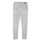 LEVI'S Womens Slim Light Blue Denim Slim Jeans W26 L29 Stretch Cotton Blend