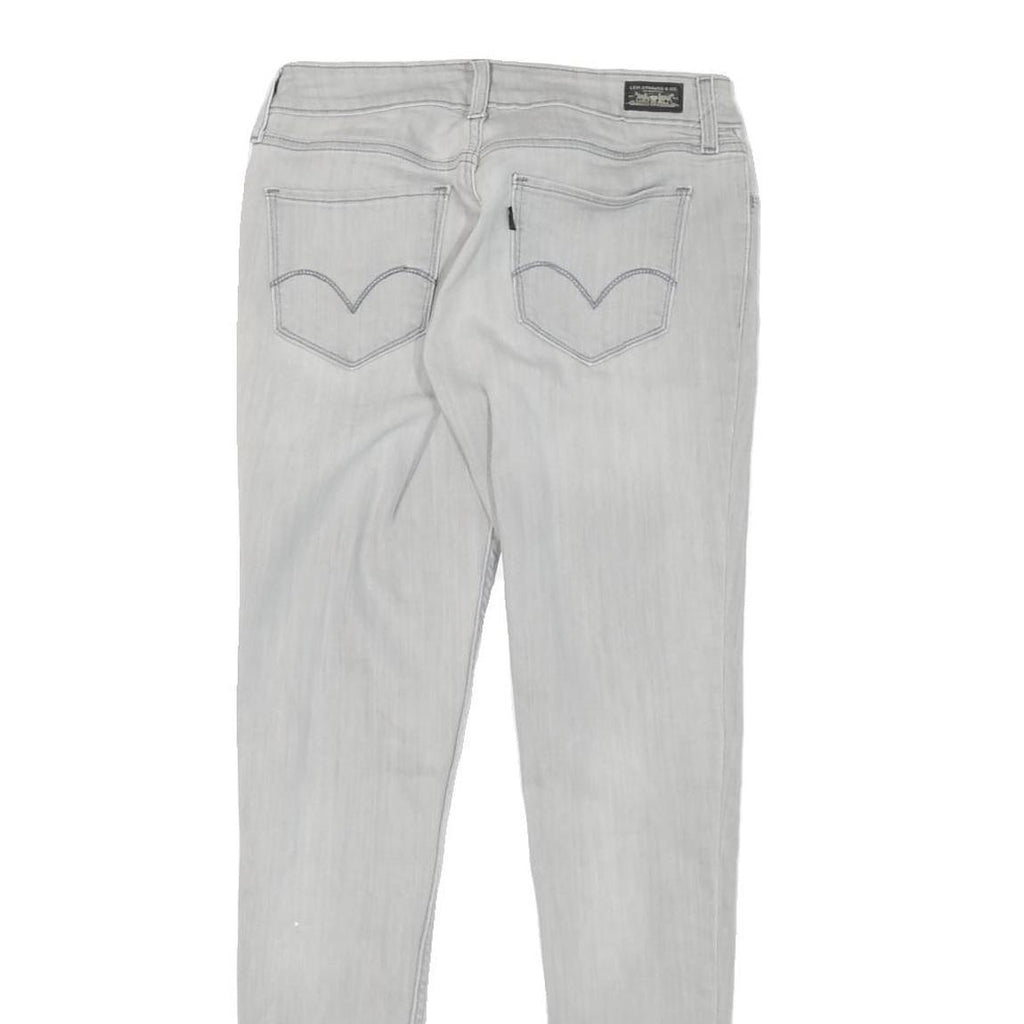 LEVI'S Womens Slim Light Blue Denim Slim Jeans W26 L29 Stretch Cotton Blend