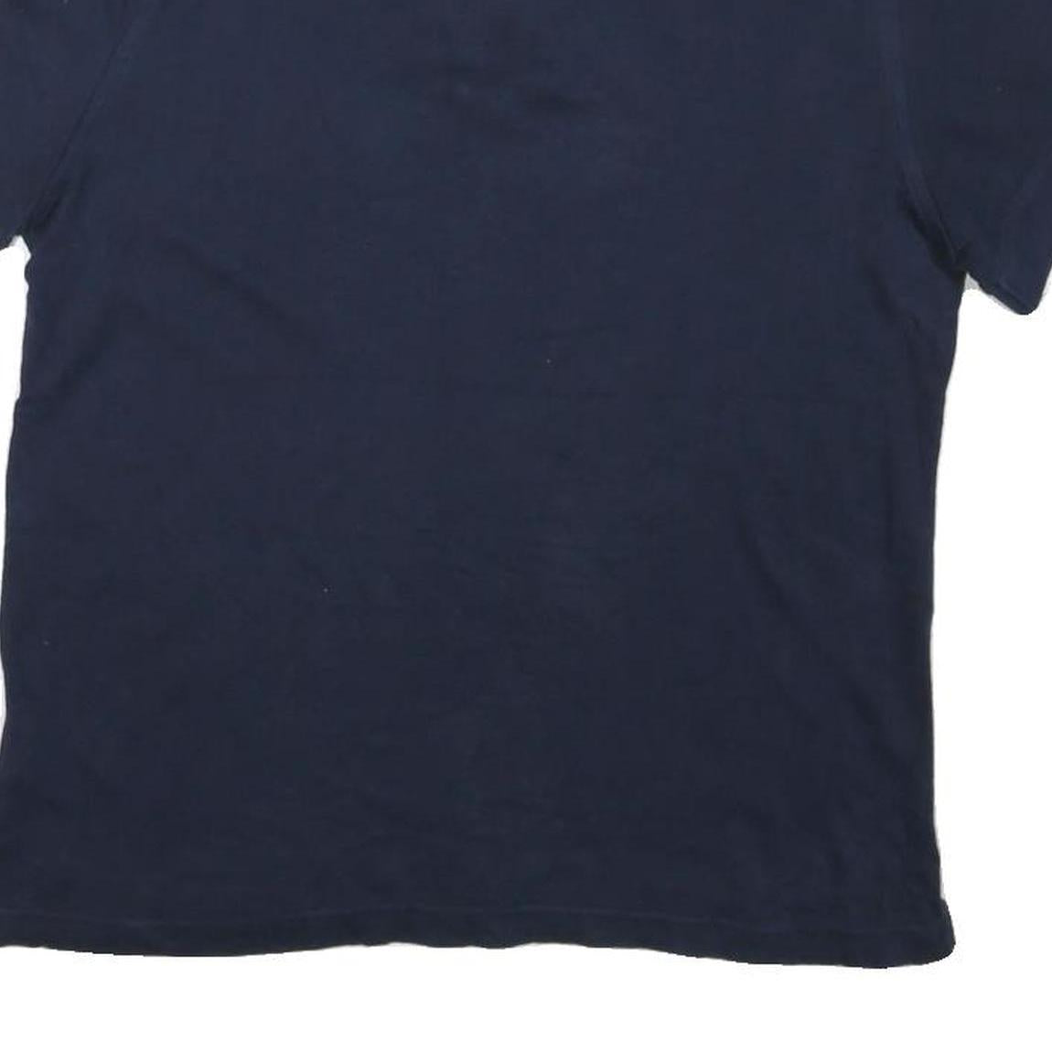 TOMMY HILFIGER Mens Blue Polo Shirt XS Cotton Blend Short Sleeve Classic Fit