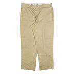 DICKIES 874 Workwear Mens Trousers Beige Regular Straight W38 L30