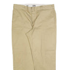 DICKIES 874 Workwear Mens Trousers Beige Regular Straight W38 L30