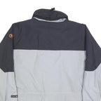SHERPA Mens Grey & Black Outdoor Jacket L Polyester Blend Zip Pockets