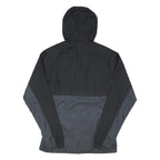 ADIDAS Mens Black & Grey Eugene Timbers Windbreaker Jacket M Nylon Zip Hooded