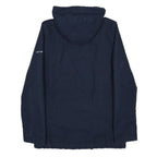 CARHARTT Womens Navy Zip Jacket S Cotton Blend Outdoor Hooded Casual