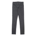 LEVI'S Womens Jeans Black Slim Skinny Denim Medium W26 L32 Stretch Zip Fastening