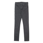LEVI'S Womens Jeans Black Slim Skinny Denim Medium W26 L32 Stretch Zip Fastening